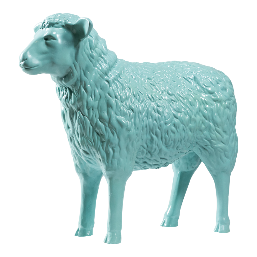 Schaf, 77x27x64cm aus Polyresin, stehend, wetterfest