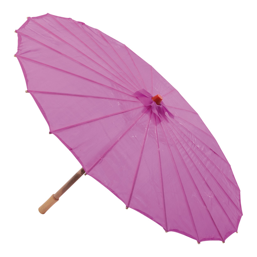 Schirm, Ø82cm aus Holz/Nylon, faltbar, für Innen- & Außenbereich Schirm, Ø82cm aus Holz/Nylon, faltbar, für Innen- & Außenbereich