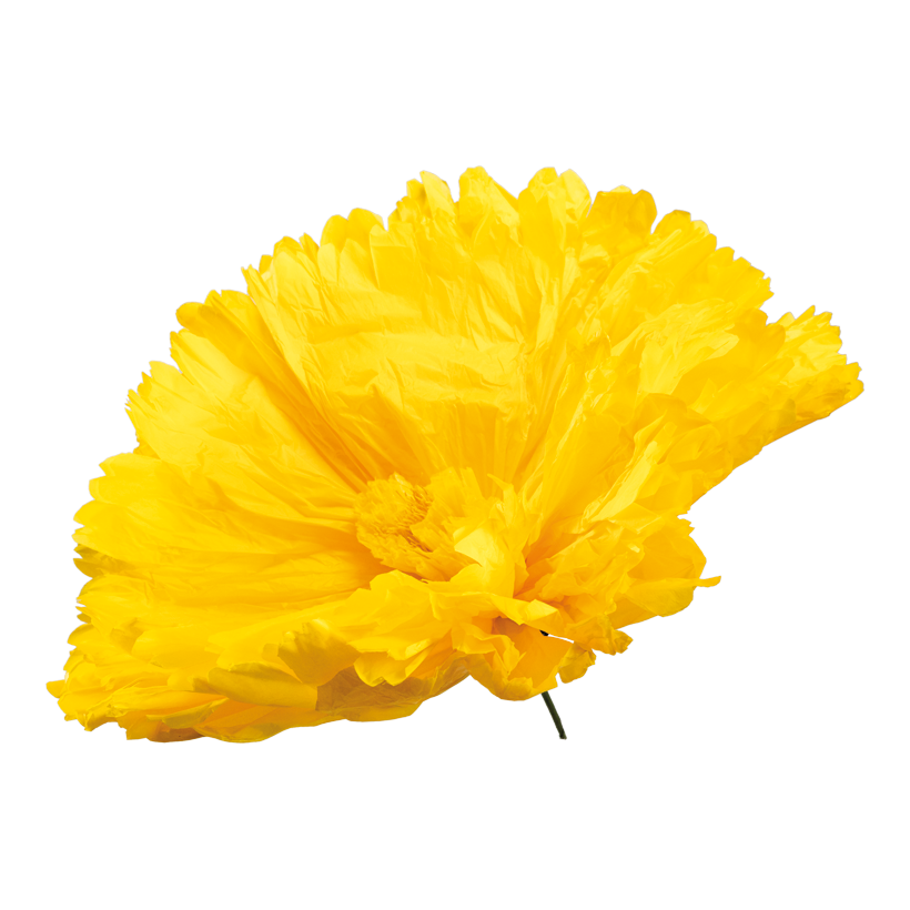 Blume mit kurzem Stiel, ø 90cm Stiel: 15cm aus Papier, biegsam