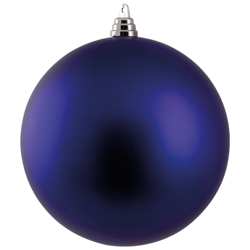 Weihnachtskugel, Ø 20cm aus Kunststoff, matt, schwer entflammbar nach EN71-2