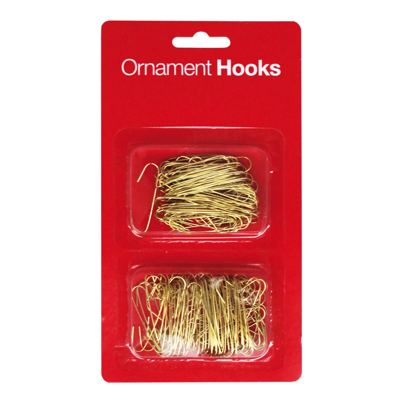 Baumschmuckhaken, 4cm aus Metalldraht 200 Stk.