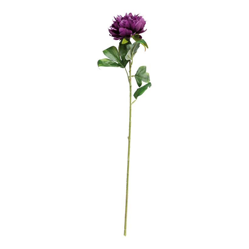 Pfingstrose am Stiel, 60cm ø 10cm aus Kunstseide/Kunststoff