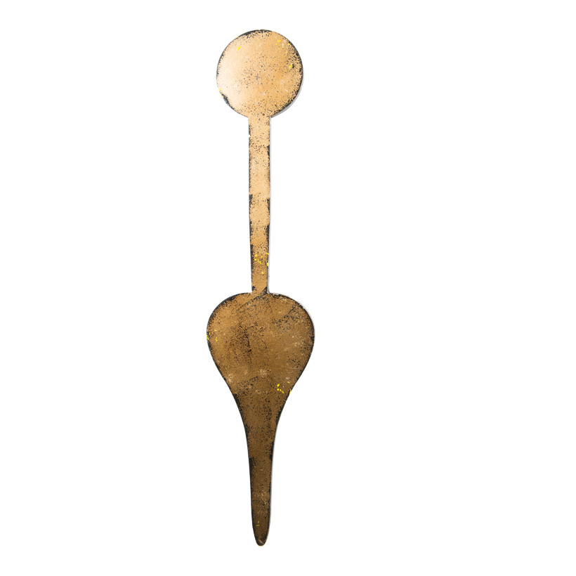 # Stundenzeiger, 50x10,5cm Sperrholz, Metal optik # Stundenzeiger, 50x10,5cm Sperrholz, Metal optik