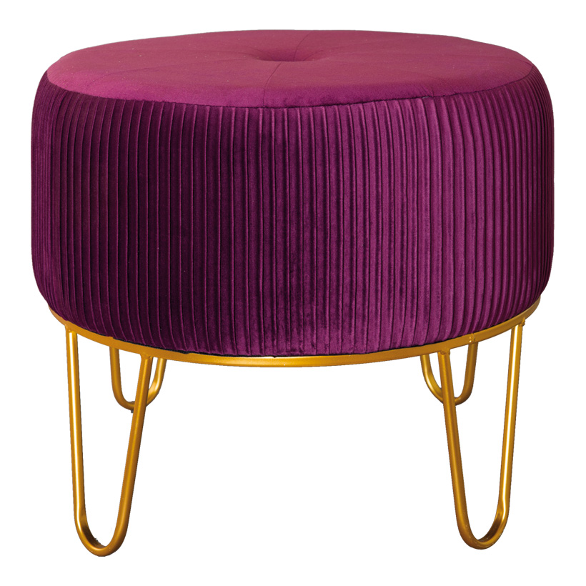 # Samthocker, 50x50x41cm 4-beinig # Samthocker, 50x50x41cm 4-beinig